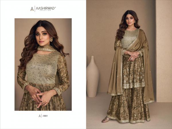 Aashirwad Gulkand Flower Styles Designer Salwar Suit Collection